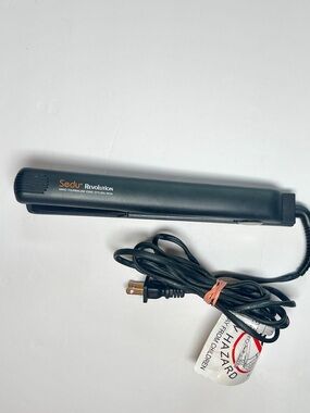Sedu Revolution Nano Tourmaline Ionic Styling Iron - Black
